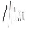 Multi Purpose Spray Tools Cleaning Kit Portable Brushes Needle Tube Cleaning Brush for Airbrush