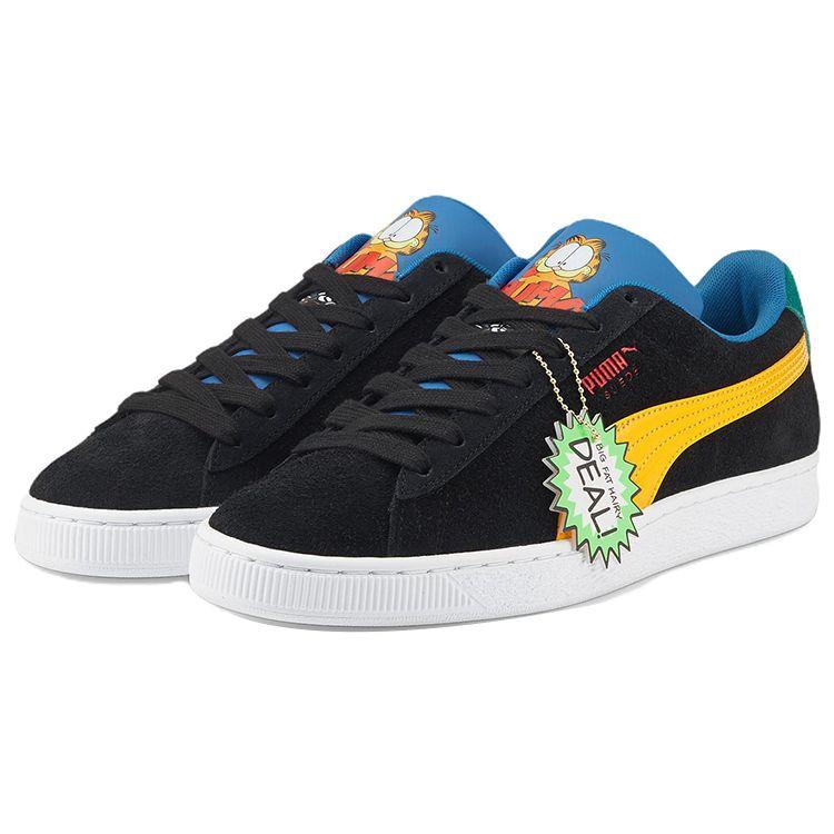 Puma Garfield x Suede Унисекс Темный Чеддер Календула Вальярта Блю 384182-01