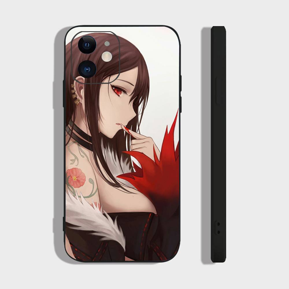 Чехол для телефона с анимацией Юй Цзэ (Consort Yu) из игры Fate Grand Order для iPhone 17 Air 16 15 14 13 Pro Max 11 12 Черный силиконовый чехол