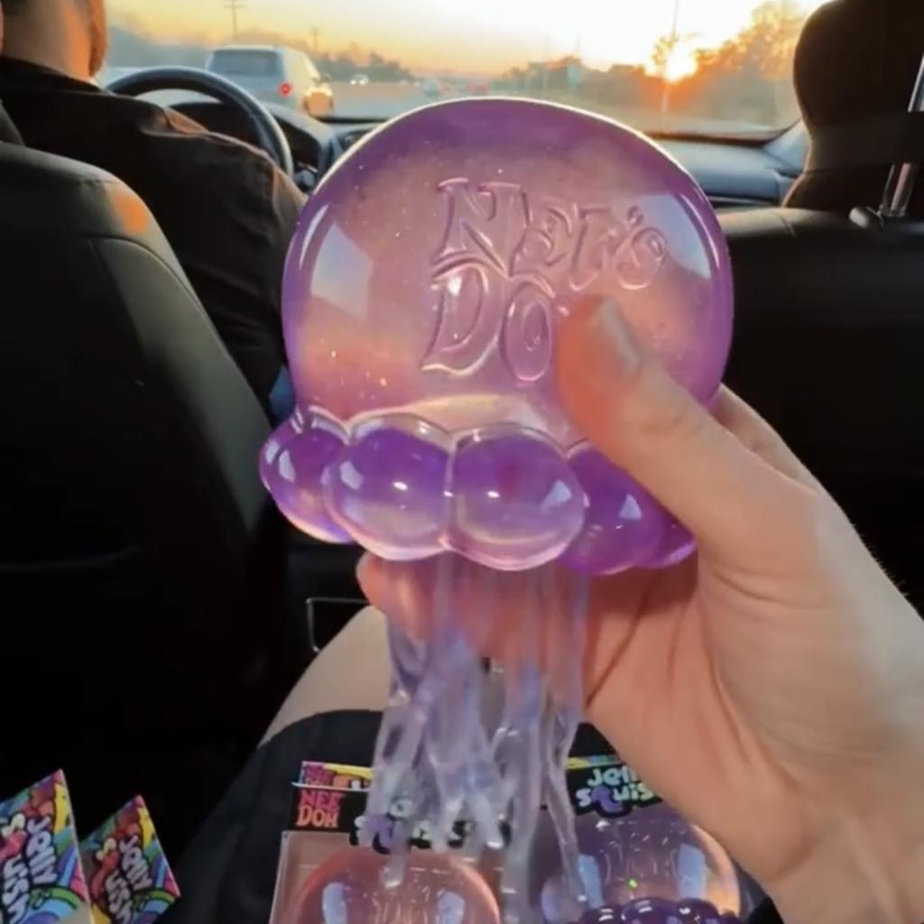 Игрушки NeeDoh Медуза и Куб Кальмара Наборы Мягкие Желейные Сжимаемые Игрушки-Антистресс Игровые Наборы для Детей и Взрослых Сенсорные NeeDoh