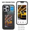 Для iPhone 13 Pro Чехол с E Ink дисплеем, 4-цветный дисплей, чехол для телефона, NFC-проекция, настраиваемый рисунок