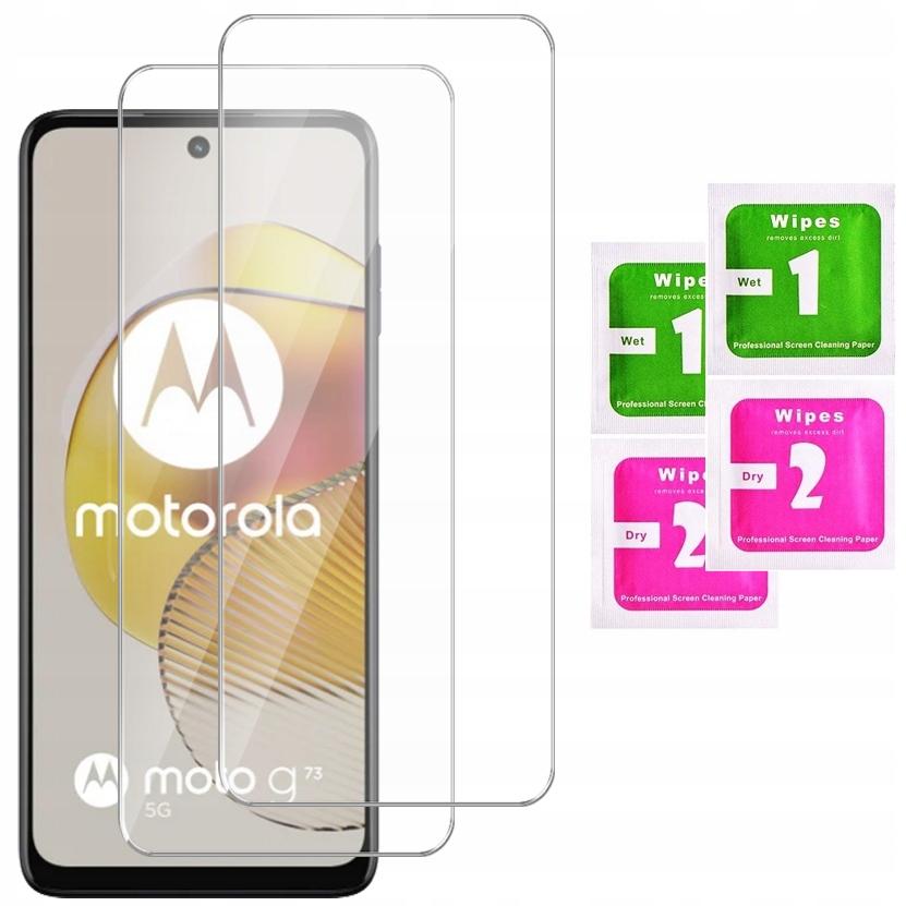 2x GLASS FOR MOTOROLA MOTO G73 5G TEMPERED GLASS SCREEN PROTECTION | 2-pack