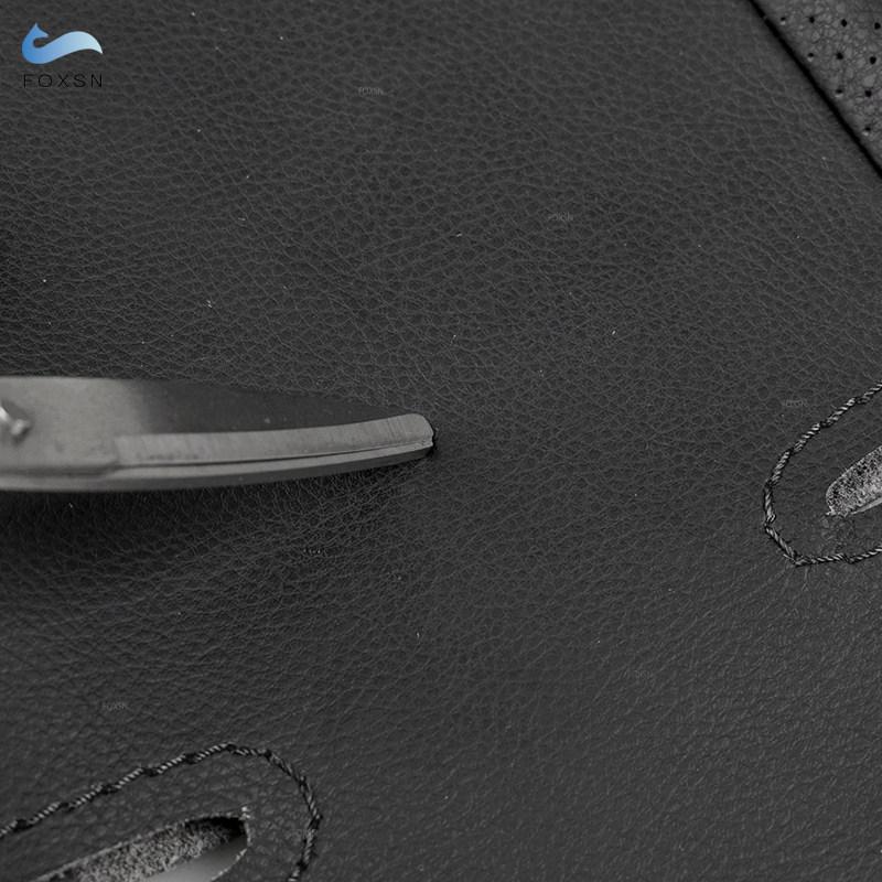 Car Accessories Braid Steering Wheel Black Leather Cover Hand Sewing For Toyota E'Z RAV4 Auris Corolla iM 2017 Scion iM