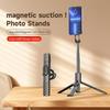 Telescopic Magnetic Selfie Stick Phone Holder Stable Portable Phone Tripod Stand for Photo Taking