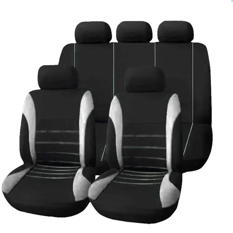 KBKMCY Чехол на сиденье автомобиля Передний Задний Чехлы Для Chevrolet Lanos Aveo T200 Niva Lacetti Защита сиденья автомобиля Всесезонный Универсальный