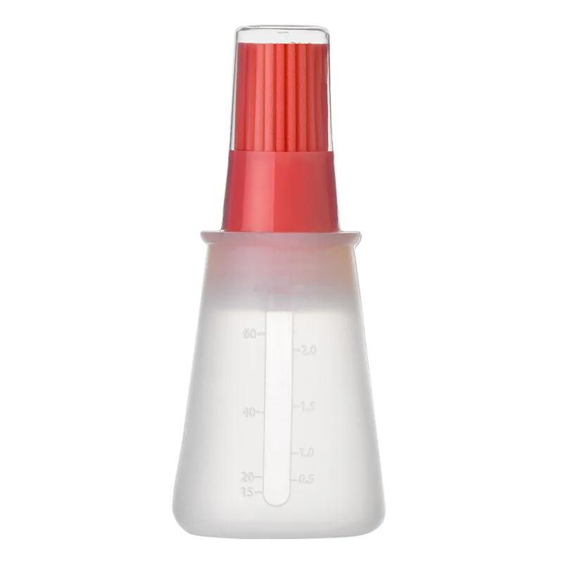 Портативная бутылка для масла, щетка для барбекю, силиконовая кухонная утварь, для выпечки, блинов, барбекю, аксессуары для кемпинга, гаджеты