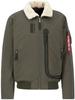 Зимняя куртка Alpha Industries Da-3 Bomber Jacket (148128) зеленый
