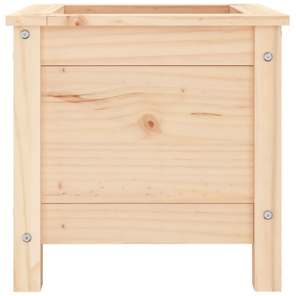 Plant Pot 40x40x39 cm Solid Pine Wood