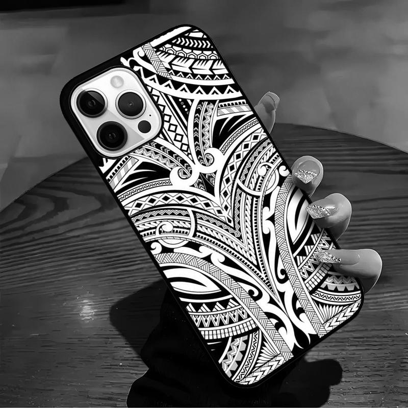 Hawaiian Ornament Phone Case For iPhone 17 Air 16 15 14 13 12 11 Pro Max Max Plus Bumper Case Cover