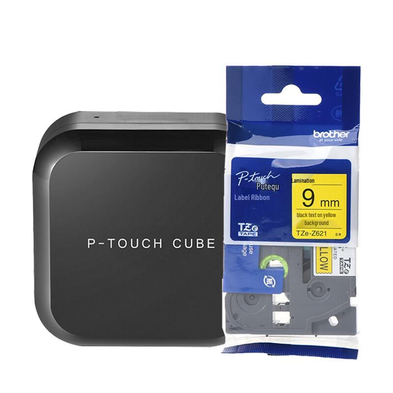 Комплект Bluetooth-принтера этикеток Brother PT-P710BT, штекер CN (адаптер в комплекте)