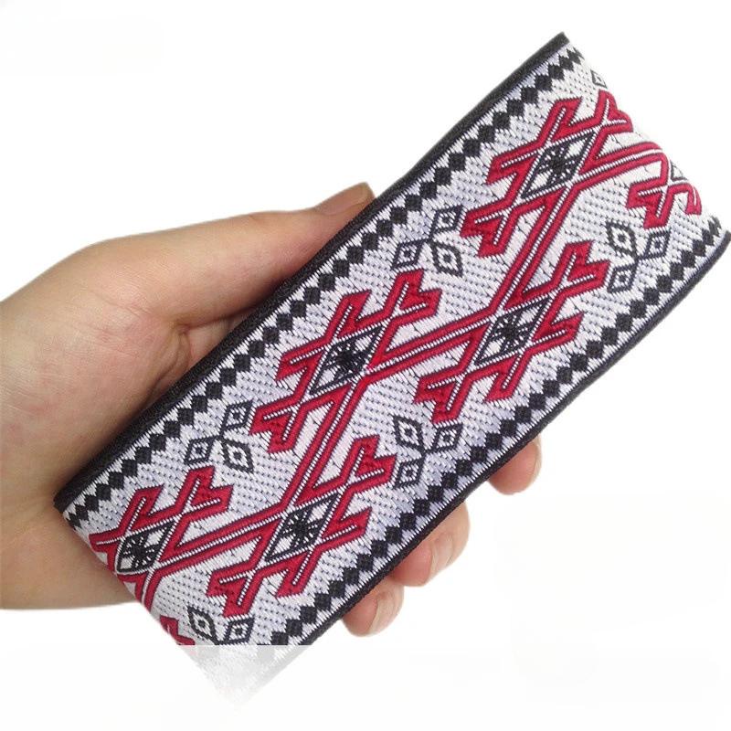 5cm Width 7Yard Vintage Ethnic Embroidery Style Ribbon DIY Clothes Bag Accessories Embroidered Applique Sewing Craft Fabric