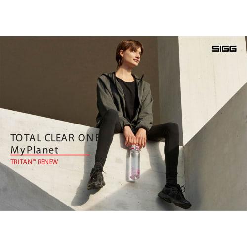 Sigg Total Clear One My Planet Berry 0.75L Outdoor Water Bottle, 50444