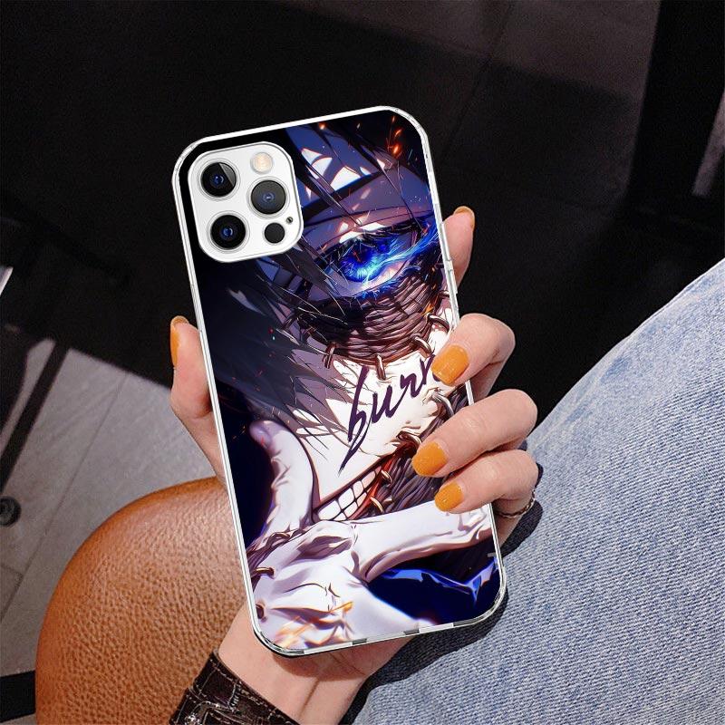 Чехол для телефона Dabi MHA Моя геройская академия Для iPhone 13 12 Mini 11 Pro Max XS XR X SE 7 8 Plus 5S 5 6S 6 Подарок Печатная крышка Fundas