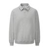 American Streetwear Hoodie and Sweatpants Set 430G Fleece-Lined Polo Collar Zip-Up Casual Tracksuit