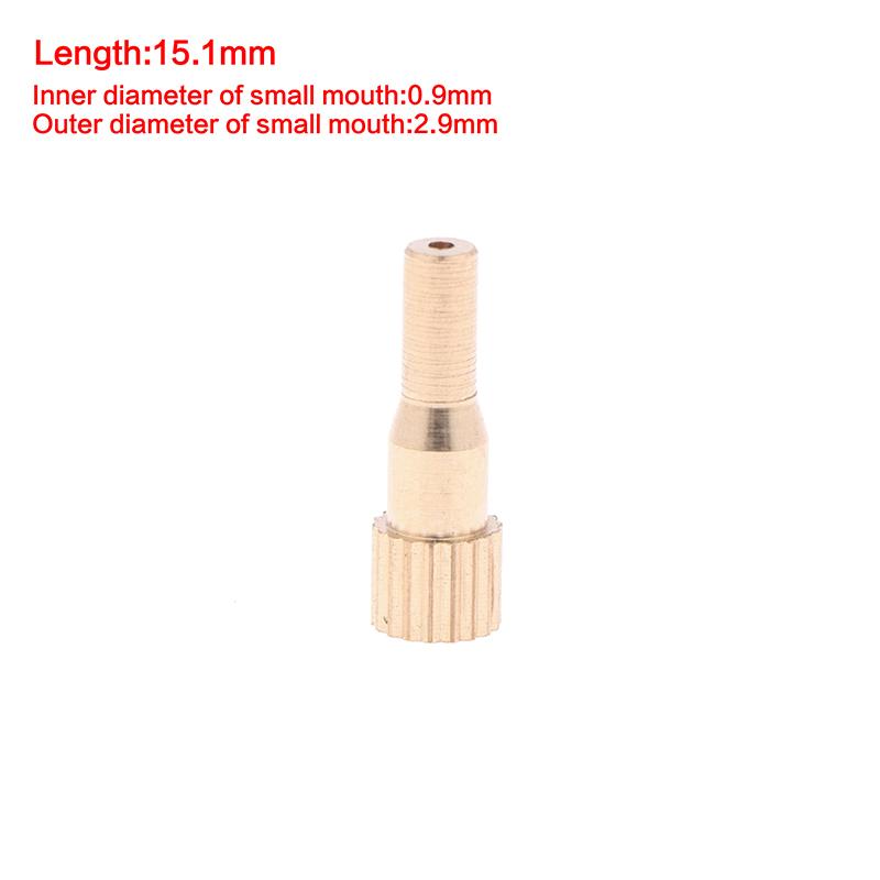 1Pc Reusable Brass Nozzle Head Refill Butane Gas Adapter Inflatable Head For Various Lighter Brands Filling