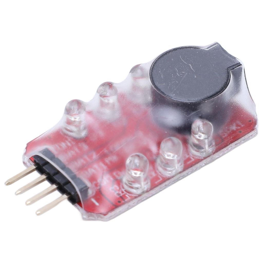 5 шт. Литиевая батарея Сигнал низкого напряжения Звуковая световая сигнализация Обнаружение в реальном времени Напряжение батареи Зуммер Сигнализация для 2S 3S