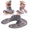 Microwave Oven Heating Shawl Gravity Shawl Weight Bearing Shoulder Strap Short Plush Neck Shoulder Heating Pad Fill Hot Cold Bag