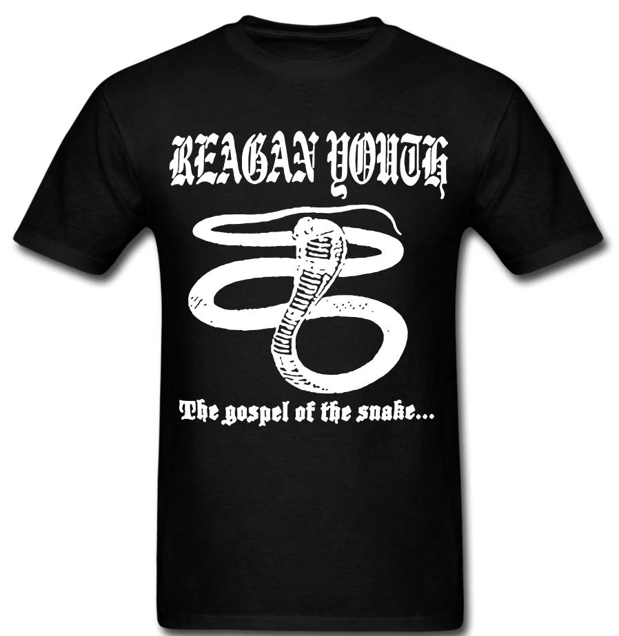 REAGAN YOUTH Футболка группа Хардкор анархо Панк Рок Евангелие змеи