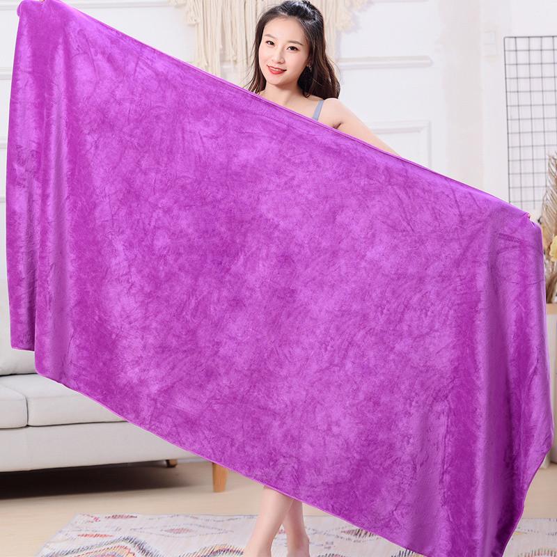 Утолщенное банное полотенце из ультратонкого волокна, большое банное полотенце, ультратонкий водный продукт, текстильное волокно, сильное водопоглощение и