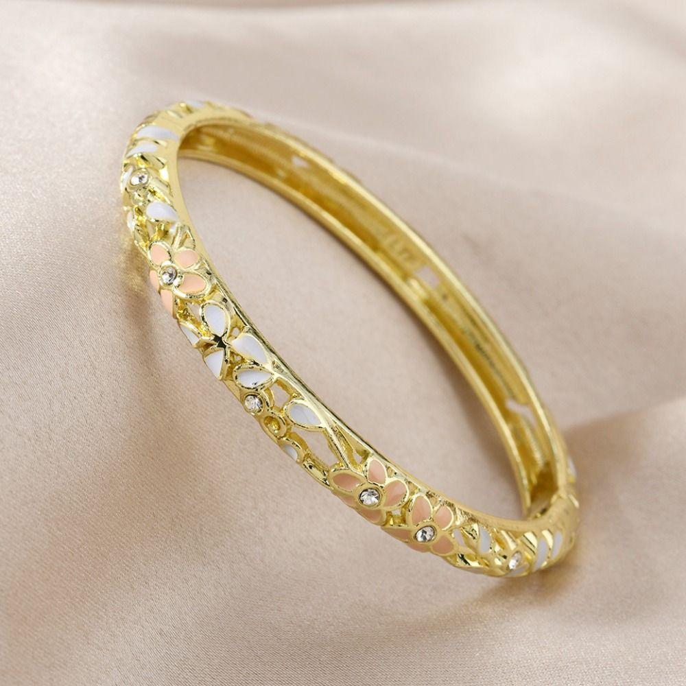 Двойной браслет Винтажный браслет Cloisonne Традиционный женский браслет на руку для девочек