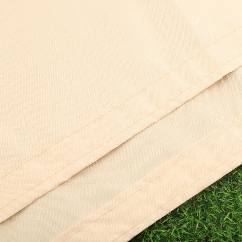 Outdoor Sunshade Sail 300D Rainproof Fabric Patio Pergola Sun Canopy Outdoor Camping Tent Balcony Shading Cover Car Shed Awning