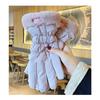 Winter Warm Gloves Touch Screen Women's Thick Cotton Down Riding Cute and Windproof Skiing Gloves with Velvet