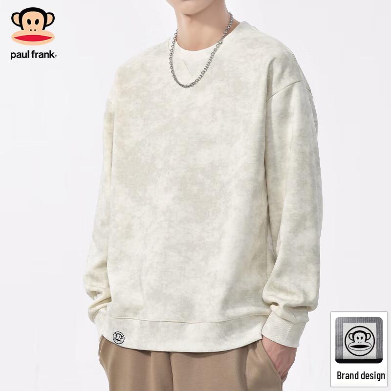 paul frank Men's Heavyweight Loose Fit Crewneck Sweatshirt