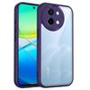 Чехол для Vivo Y38 Чехол для телефона vivo Y58 Чехол Vivo Y38 5G Чехол vivo y38 Силиконовый бампер с воздушной подушкой Прозрачная матовая задняя крышка Жесткий