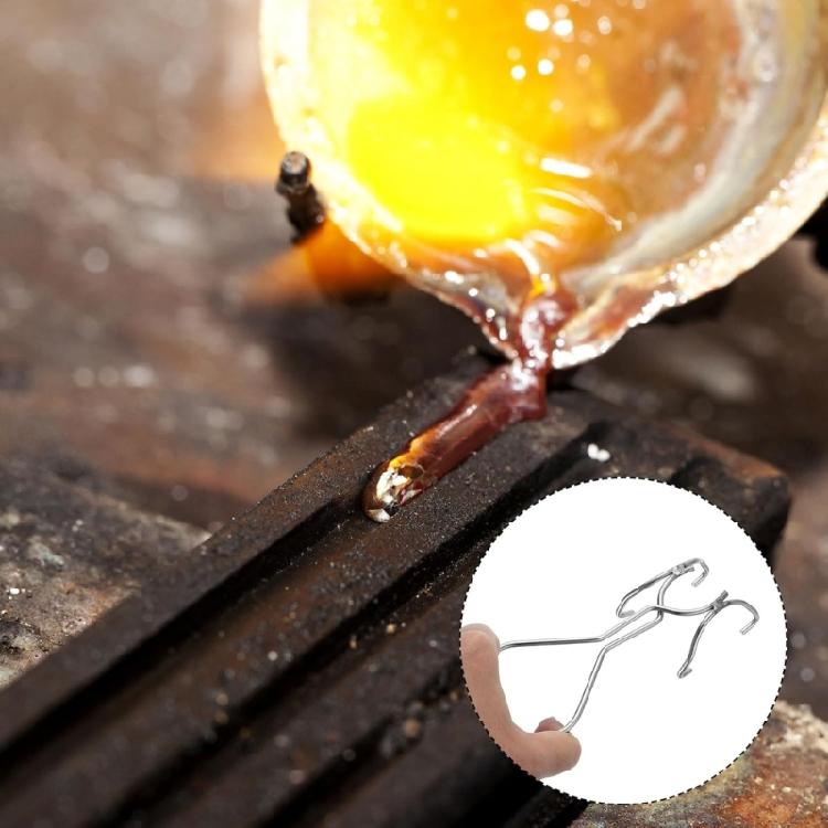 Набор из 5 кварцевых тиглей для плавки, паяльная доска, оборудование для плавки серебра, набор для изготовления ювелирных изделий для любителей рукоделия