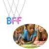 Кулоны BFF Ожерелья-чокеры дружбы Для женщин Девушек Сестер Цепочки Подарок