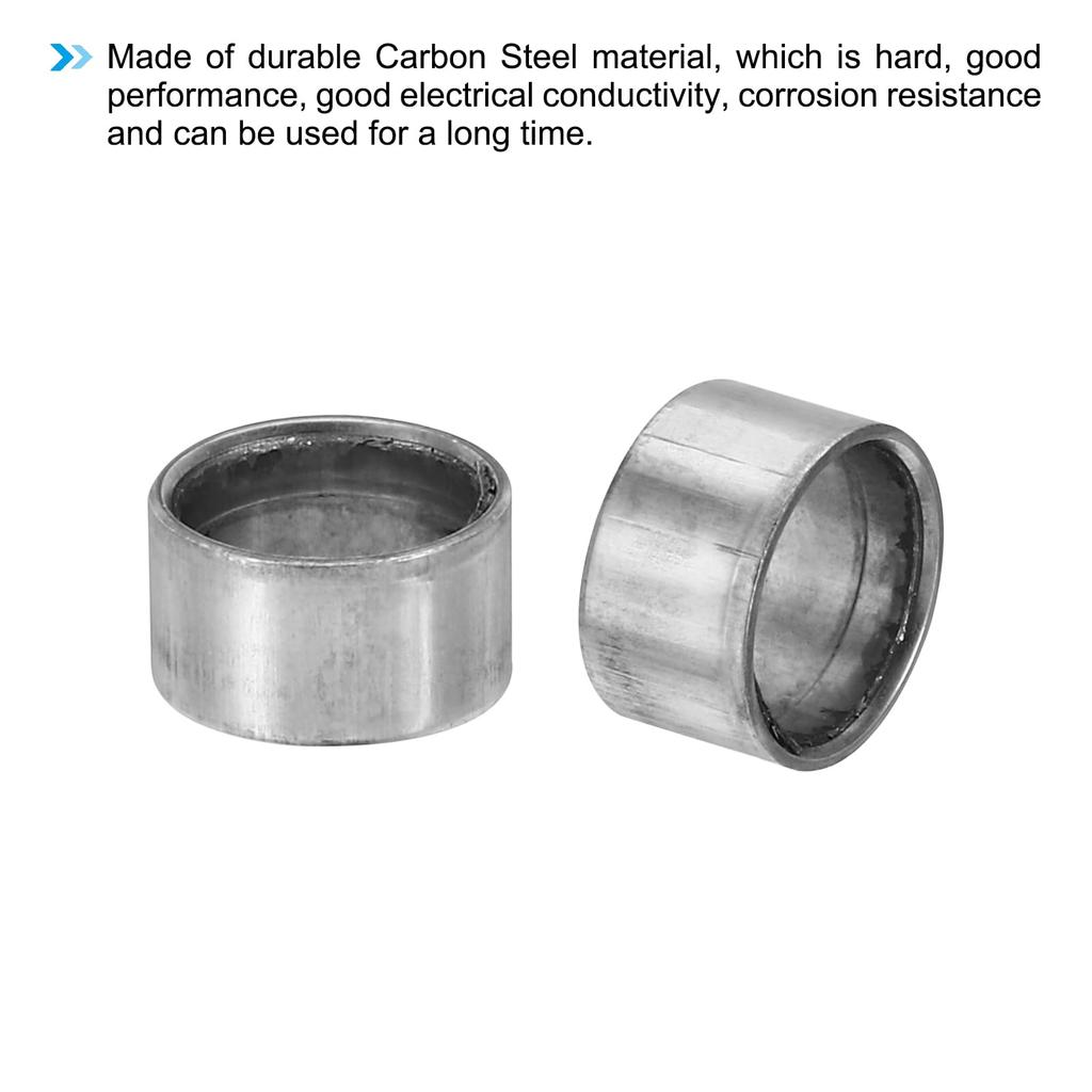 PATIKIL M8 Steel Spacer 24 Metal Spacers Steel 8mm Inner Diameter x 10mm Outside