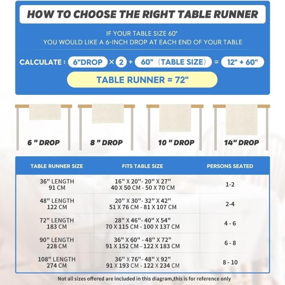 Artoid Mode Скатерть рождественская в клетку буффало со снежинками, сезонное зимнее украшение кухонного обеденного стола для домашнего праздничного декора, 13x72 дюйма