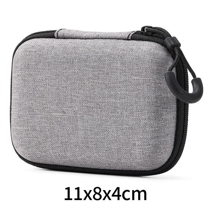 Multifunctional Cable Organizer: USB Flash Drive, Earphone, Charger, Dustproof Storage Case