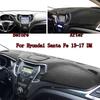 Для Hyundai IX45 Santa Fe Sport 2013-2018 Автомобильный стайлинг Коврик на панель приборов Накладка на панель приборов Коврик Защита от солнца на панель приборов Ковер Коврик Аксессуары
