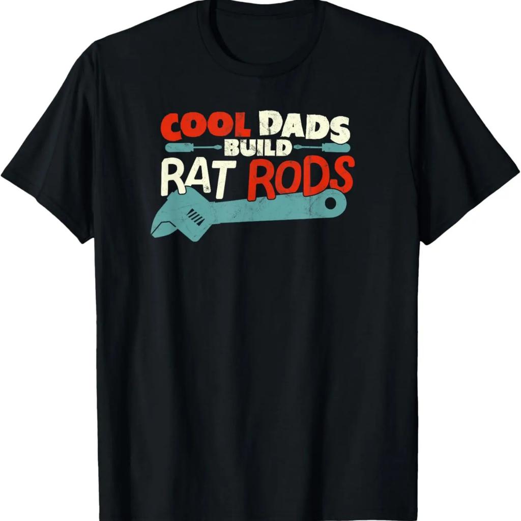 Race Car Technician Cool Dads Build Rat Rods T-Shirt