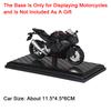 1:18 HAYABUSA GSX1000R R1 Motorcycle Toy Alloy Body Rubber Tires CBR1000RR Shock Absorption Model Car Models Boy Decorative Item