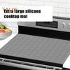 Силиконовый коврик для плиты со стеклянной поверхностью, антиожоговый термостойкий кухонный коврик для сушки, защитный коврик для стеклянной варочной поверхности, очень большой защитный коврик для плиты