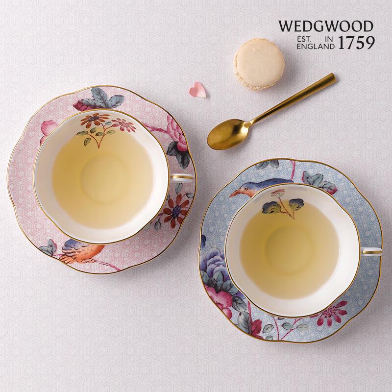 Wedgwood Azalea Blue Bone China Cup and Saucer Set