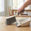 Handheld Mini Dustpan and Brush Set Flexible Handheld Sweeping Brush  Keyboard Cleaning