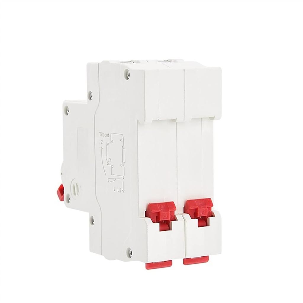 DZ47Z-63 DC MCB 1P 2P 250V 550V 63A 6kA Curve Switch Circuit Breaker 1Pcs(1P 250VDC,40A)