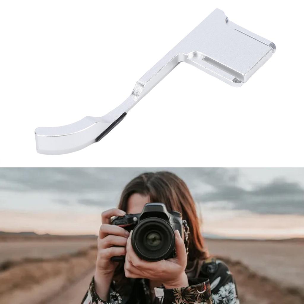 Metal Thumb Grip Fit for   X-M5 Camera Aluminum Alloy Hot Shoe Thumb Up Rest Hand Grip