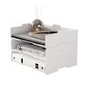 A3 Letter Desk Document Document 3 Small Items Easy To Assemble Letter Horizontal 3 Case, Tray, Case, Rack, Tabletop, White, Horizontal/Vertical,