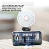 Mini ventilador de mano portátil USB plegable con pantalla digital y aroma para escritorio