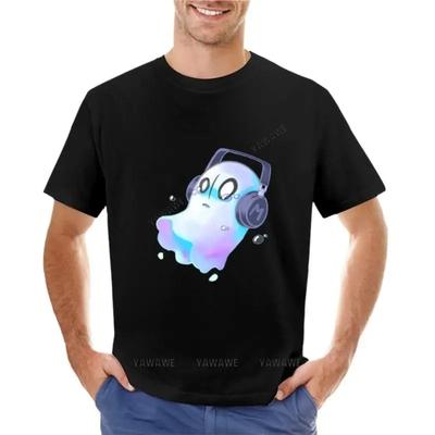 Хлопковая мужская футболка Napstablook T-Shirgraphic tees графическая футболка Эстетическая одежда мужская высокая новая черная футболка для мальчиков