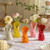 Minimalist Mermaid Shell Vase 3D Printing Mermaid Sculpture Desktop Decorative Vase  Gift