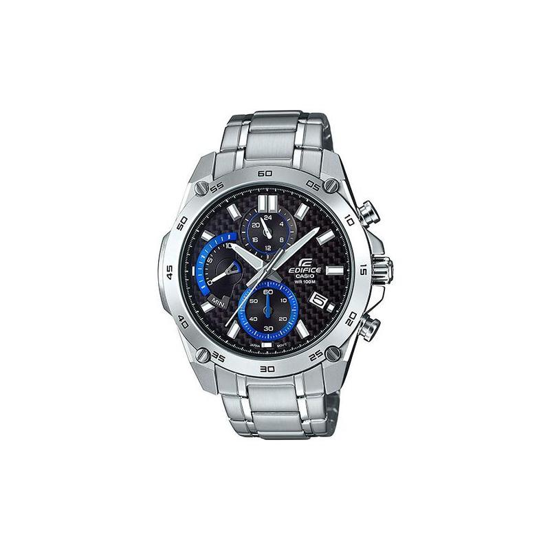 Casio EDIFICE кварцевый механизм стальной ремешок японские и корейские часы мужские часы черный циферблат EFR557CD1A