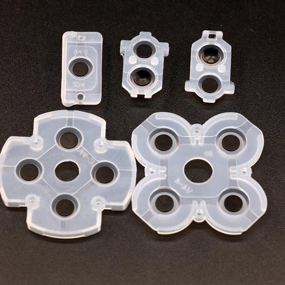 Car Conductive Rubber Pads for PS4 Controller Buttons Repair Replacement Part
