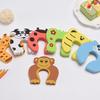 Baby Safety Foam Door Stoppers Animal Designs For Baby