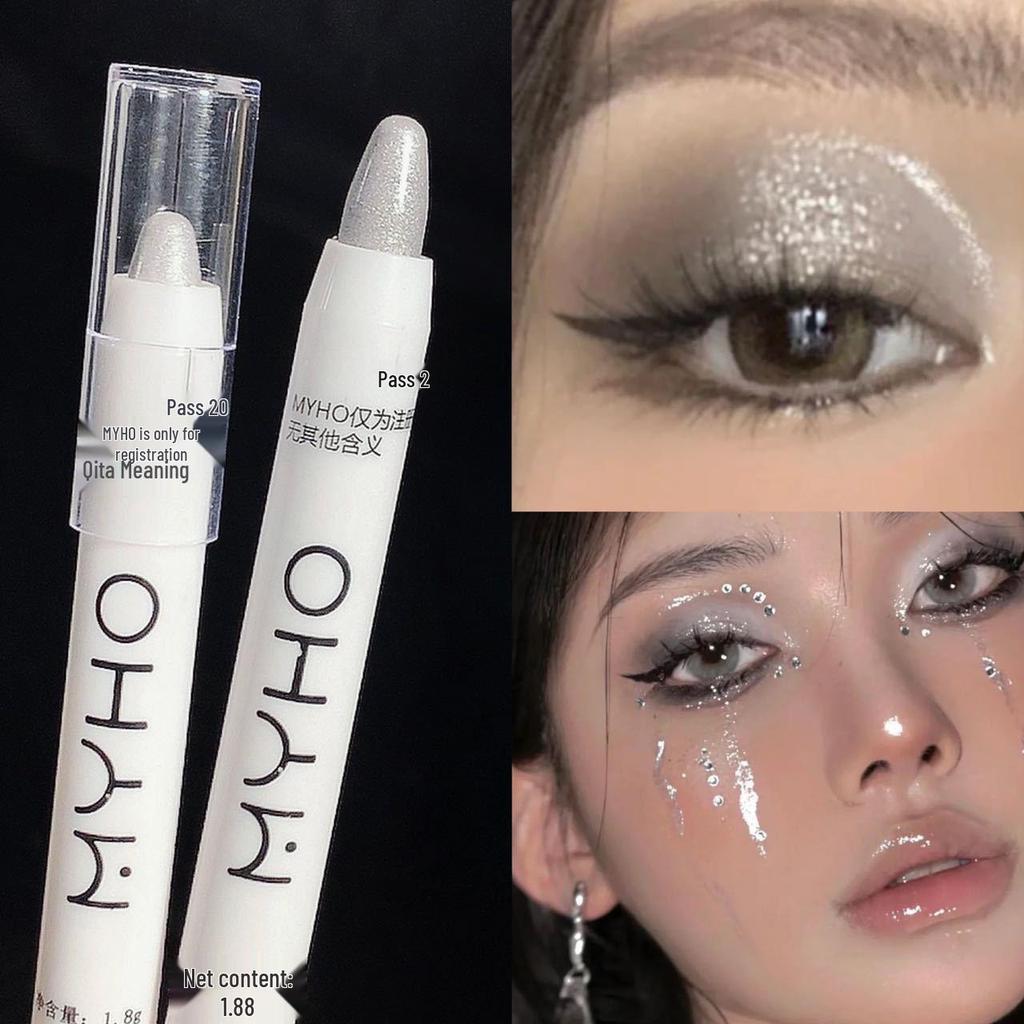 MYHO Y2K Блестящий карандаш для эгё-саль: Доступный, Супер-шиммерный, Матовый и Водостойкий карандаш для теней.