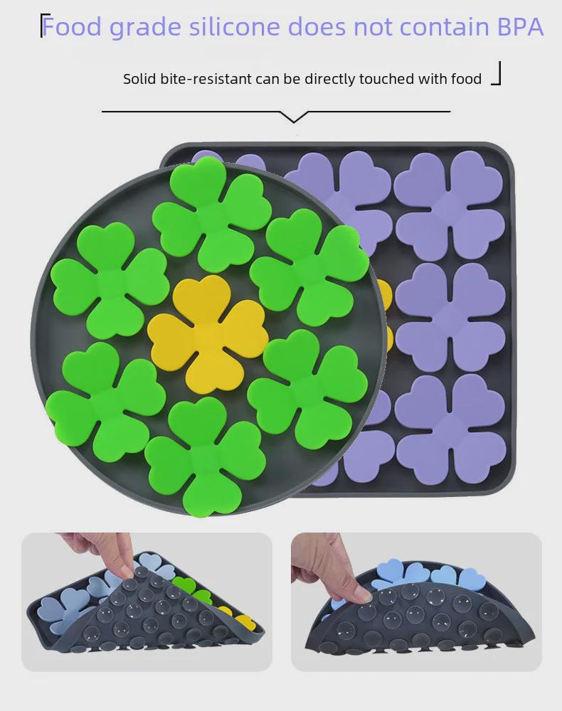 Pet Slow Feeder & Licking Mat - силиконовый коврик для собак и кошек